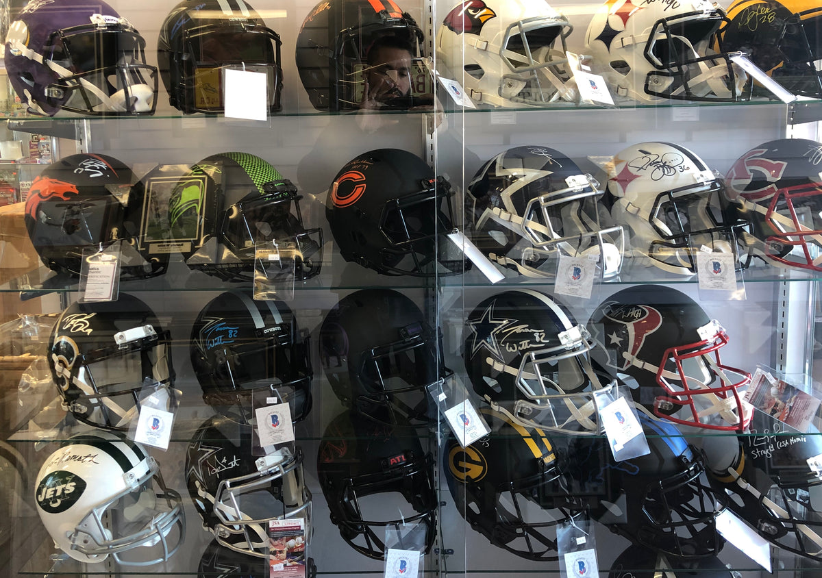 Full size 2024 autographed helmets