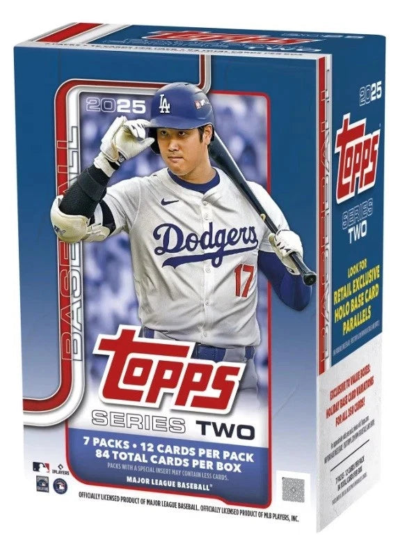 シュリンク付 Topps 2025 Series Two トレーディングカード 2025 Topps Series Two Value Box – Great Moments Sports Cards