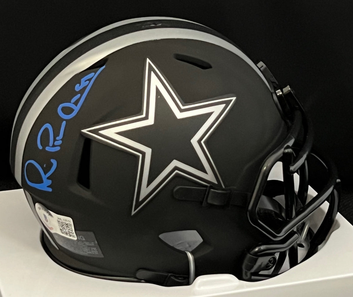Michael Irvin Autographed Cowboys Eclipse Mini Helmet – Great Moments Sports Cards