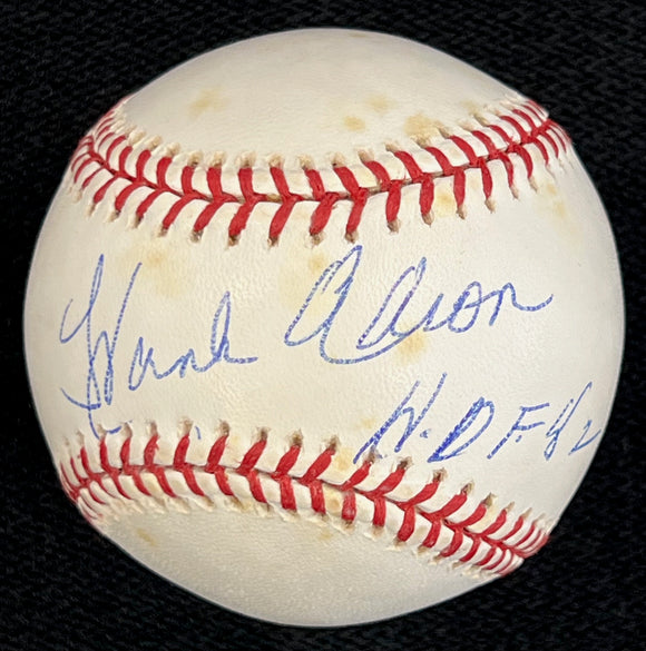 Hank Aaron Autographed Official Major League Baseball w/ 