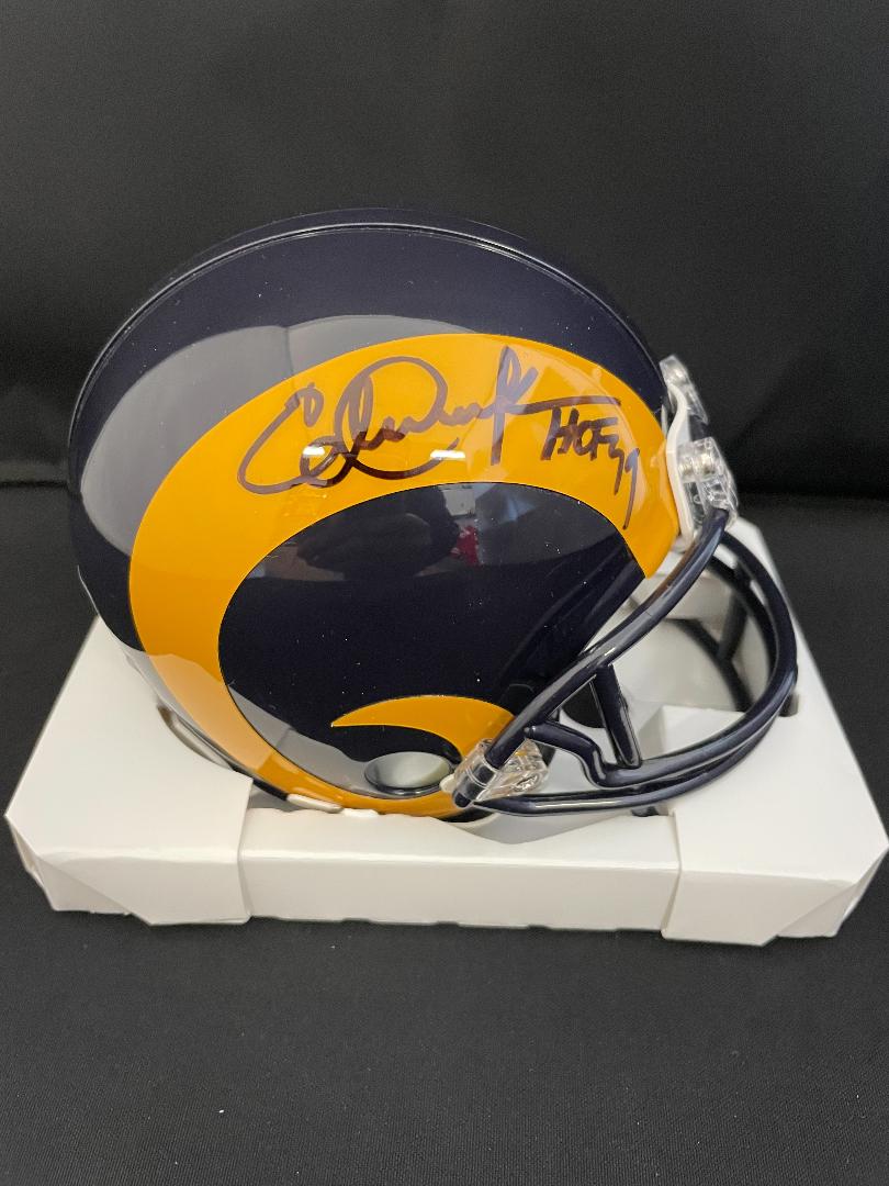 eric dickerson signed mini helmet