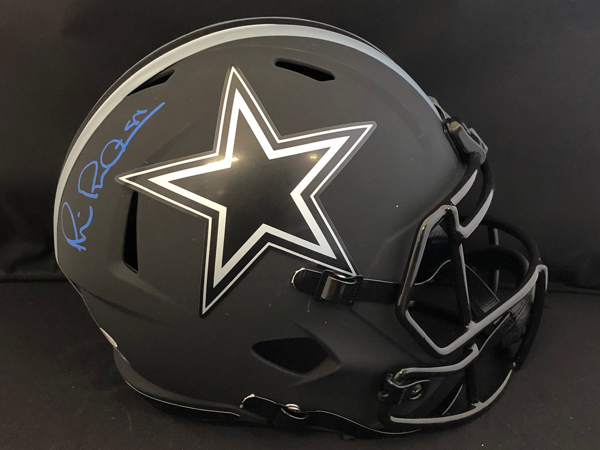 Michael Irvin Autograph Cowboys Eclipse Full Size Helmet – Great