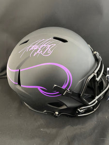 Adrian Peterson Autograph Vikings Eclipse Full Size Helmet