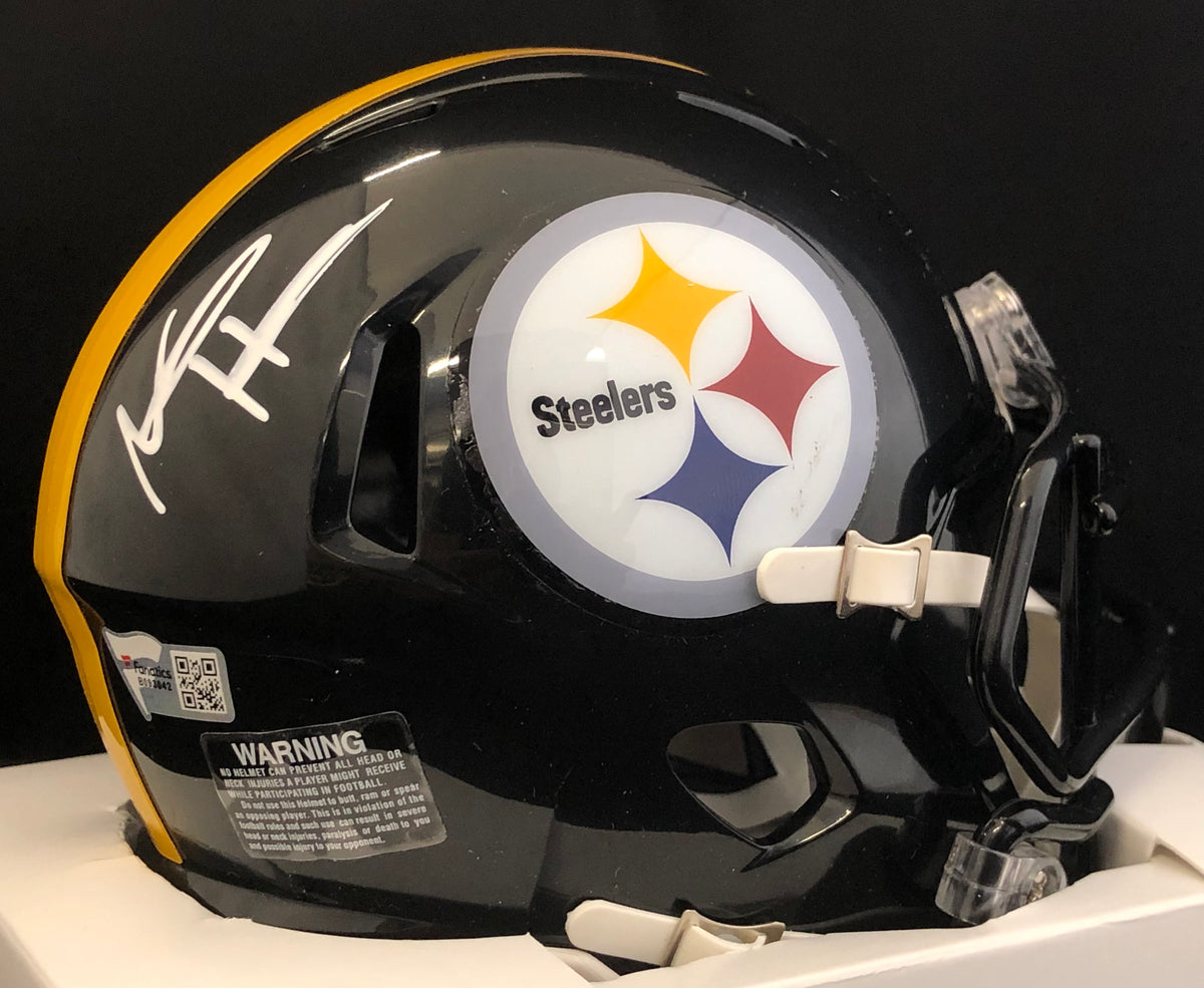 Najaee Harris Autographed Steelers Speed Mini Helmet – Great Moments Sports  Cards