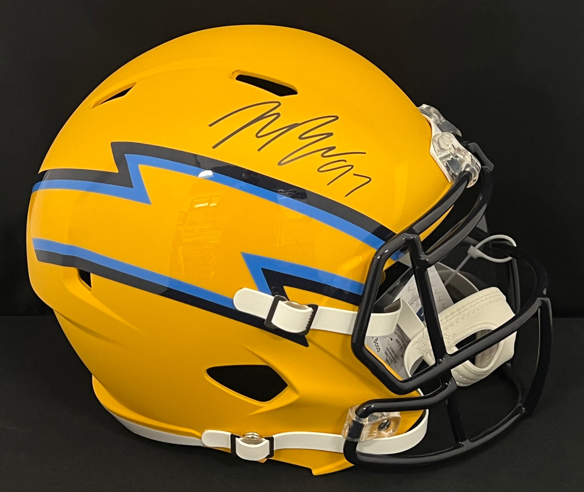 Joey bosa hot sale signed helmet