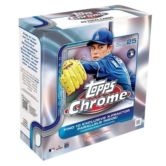 2025 Topps Chrome Baseball Mega Box