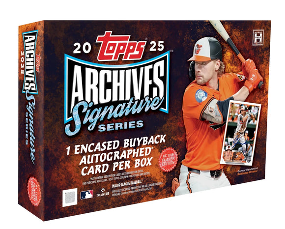 2025 Topps Archives Signature Series