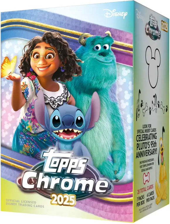 2025 Topps Chrome Disney Blaster Box
