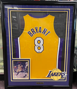 Kobe Bryant Autographed & Framed Lakers Jersey - UDA