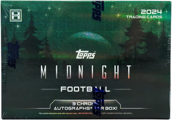 2024 Topps Midnight Football Hobby Box