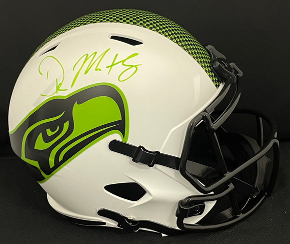 D.K. Metcalf Autographed Seahawks Full Size Helmet