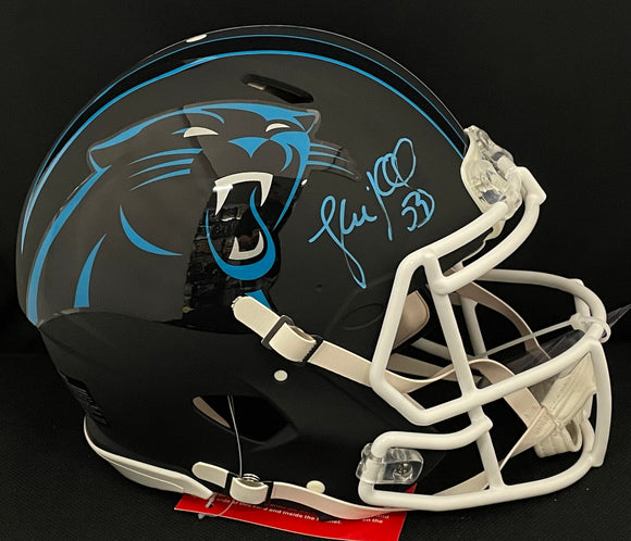 Luke Kuechly Autographed Panthers AMP Pro Full Size Helmet