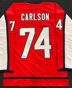 John Carlson Autographed Jersey
