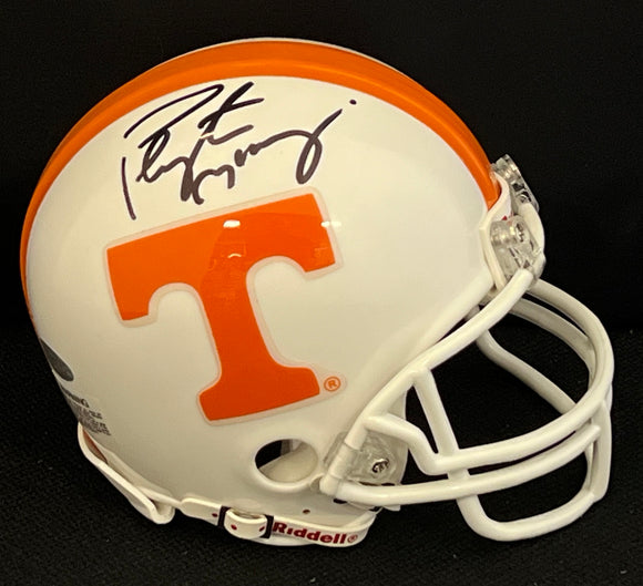 Peyton Manning Autographed Tennessee Mini Helmet