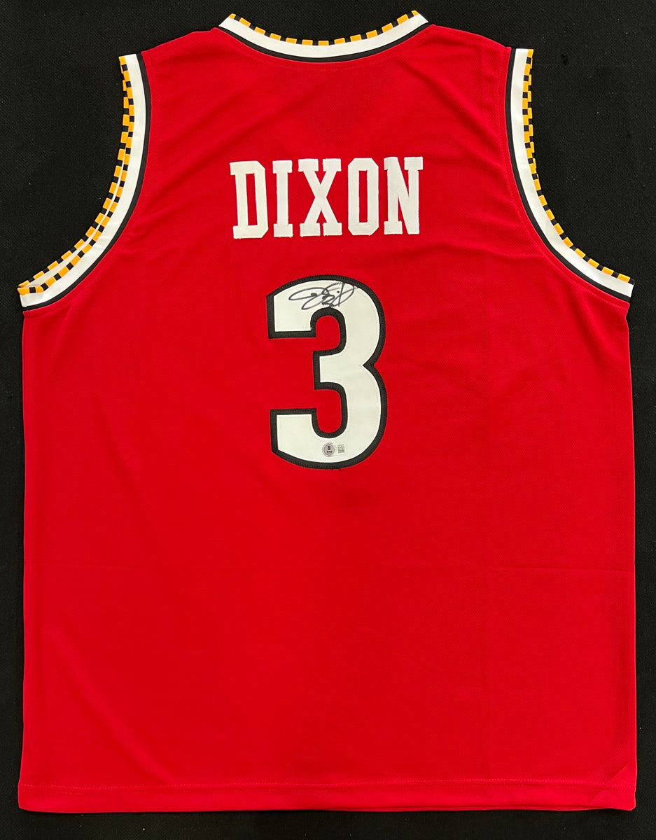 Juan Dixon Autographed Maryland Jersey - Red – Great Moments Sports Cards