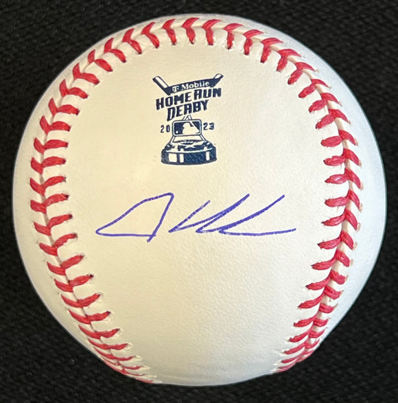 Adley Rutschman Autographed Official Home Run Derby Baseball