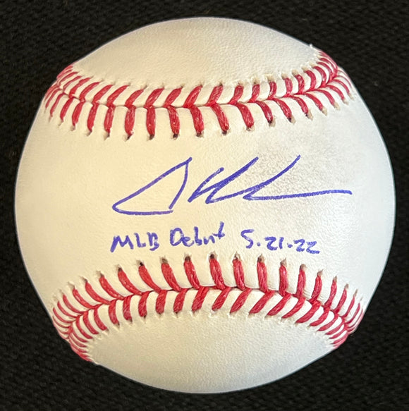 Adley Rutschman Autographed Official Major League Baseball w/ 
