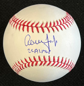 Aaron Judge Autographed Official Major League Baseball w/ "22 AL MVP"