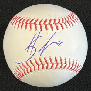 Anthony Santander Autographed Official Major League Baseball