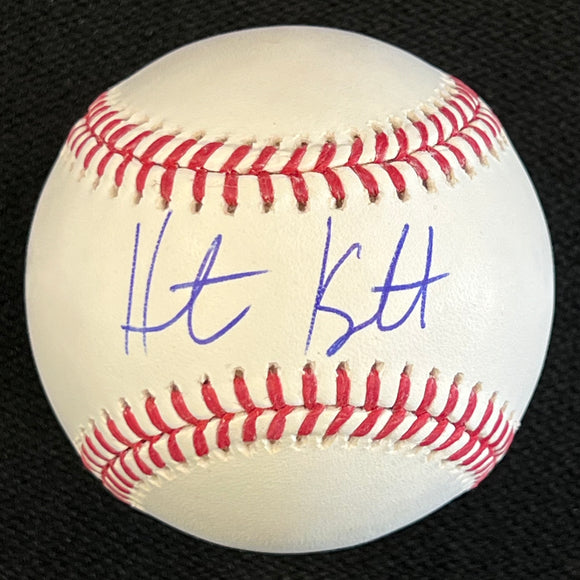 Heston Kjerstad Autographed Official Major League Baseball