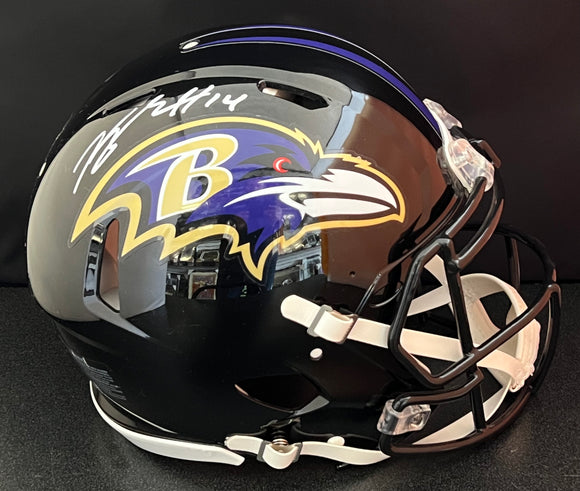 Kyle Hamilton Autographed Full Size Ravens PRO Helmet