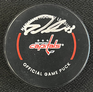 Tom Wilson Autographed Washington Capitals Official Game Puck