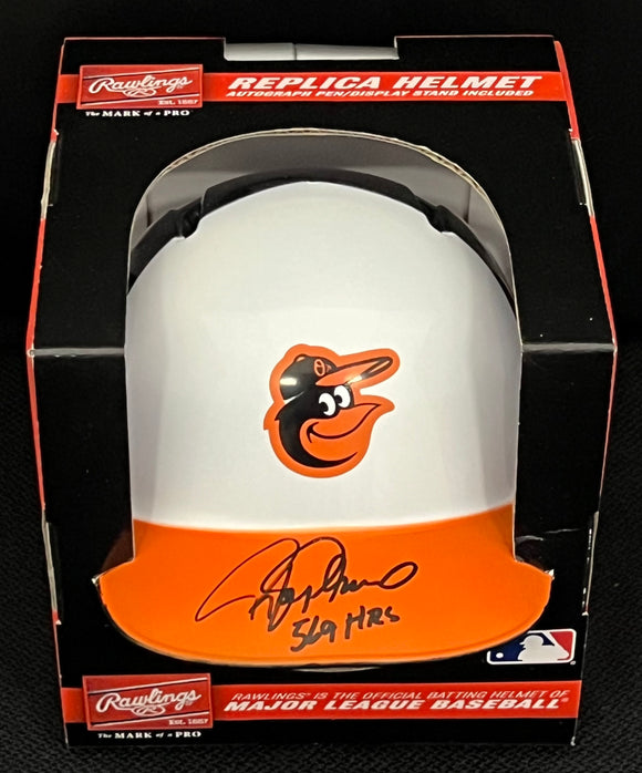 Rafael Palmeiro Autographed Baltimore Orioles Mini Helmet w/ 