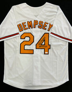 Rick Dempsey Autographed Jersey