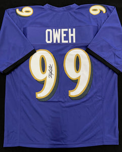 Odafe Oweh Autographed Jersey