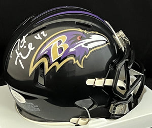 Patrick Ricard Autograph Ravens Mini Helmet