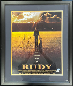 Rudy Ruettiger Autographed & Framed 16x20 Photo