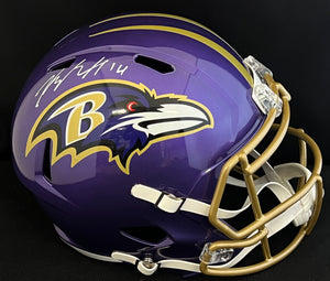 Kyle Hamilton Autographed Full Size Ravens Flash Helmet
