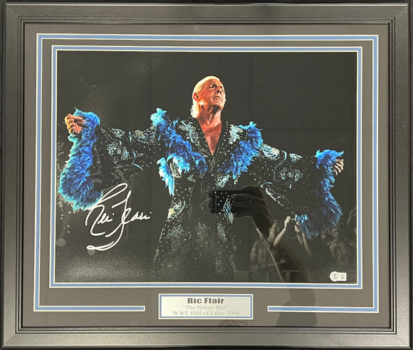 Ric Flair Autographed and Framed 16x20 Photo