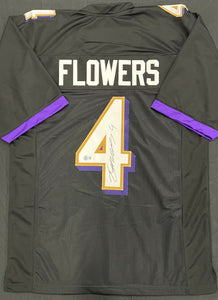 Zay Flowers Autographed Jersey