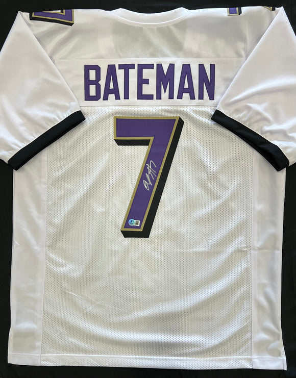 Rashod Bateman Autographed Jersey