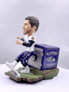Justin Tucker " Money In The Bank " Limited Edition Bobble Head #/423