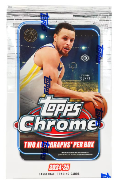 2024/25 Topps Chrome Basketball Hobby Box