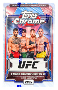 2025 Topps Chrome UFC Hobby Box