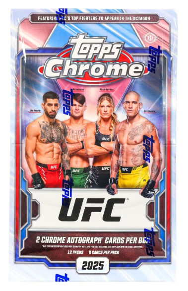 2025 Topps Chrome UFC Hobby Box