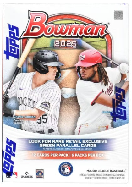 2025 Bowman Baseball Blaster Box