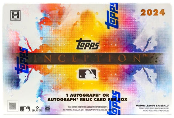 2024 Topps Inception Baseball Box