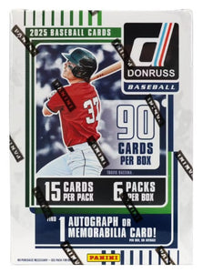 2025 Panini Donruss Baseball Blaster Box