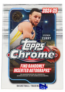 2024/25 Topps Chrome Basketball Blaster Box