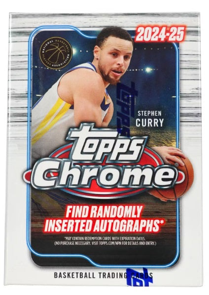 2024/25 Topps Chrome Basketball Blaster Box