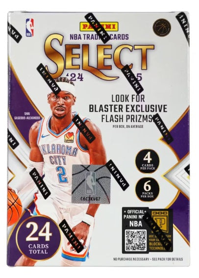 2024/25 Panini Select Basketball Blaster Box