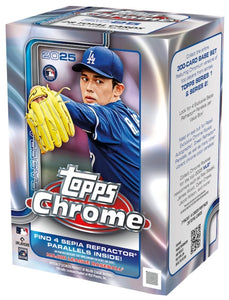 2025 Topps Chrome Baseball Blaster Box