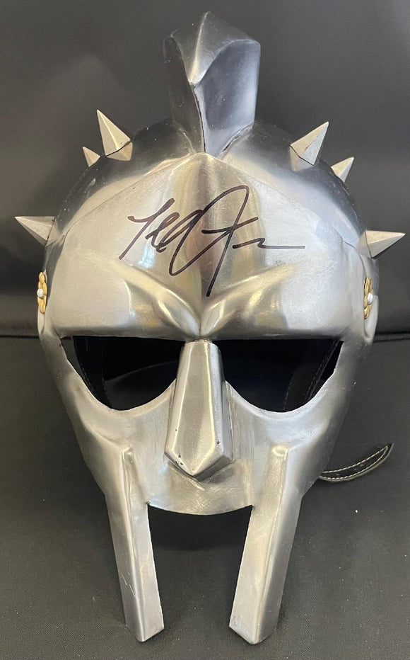 Terrell Suggs Autographed Gladiator Helmet