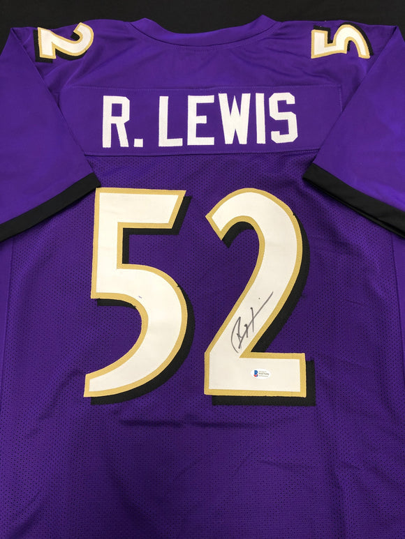 Ray Lewis Autograph Jersey