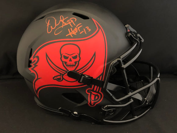 Warren Sapp Autograph Buccaneers Eclipse Full Size Helmet