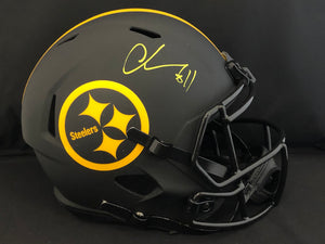 Chase Claypool Autograph Steelers Eclipse Full Size Helmet